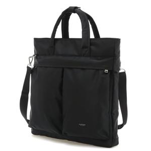 [질스튜어트] 블랙 투포켓 나일론 세로형토트백 JUBA5E502BK