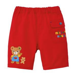 [미키하우스10] 11P203101 MH 푸치랑 베어랑 자수 포켓 반바지