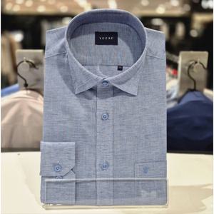 [예작셔츠] 남성 긴소매 일반핏 린넨 투톤 솔리드 YJESBR123