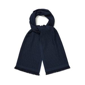 페라가모 32 7955 0743206 간치니 자카드 패턴 울 스카프