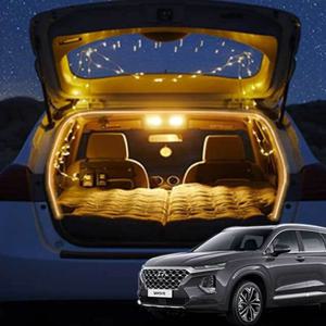 싼타페TM 차박 식빵등 LED 트렁크 조명 감성무드