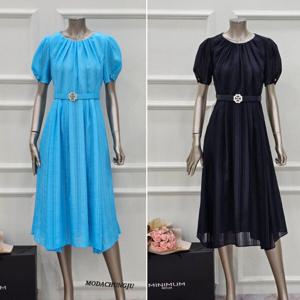 [미니멈]MD 스트라이프 플레어 원피스 MD MXBAWO4230 MD_CJ