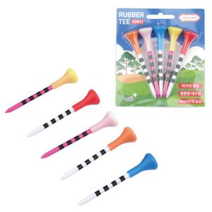 콜리스 눈금 고무골프티 러버티