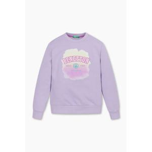 [베네통 키즈] QAMT09461 프린팅 포인트 맨투맨( LV)