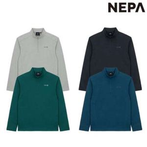 [네파] 남성 기본 등산 집업 봄 가을 스트레치 긴팔 티셔츠 7K15400