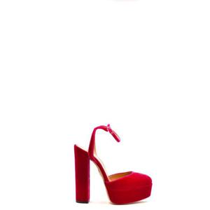 아쿠아주라 힐 펌프스 SHIHIGB0 VEL102 fuchsia