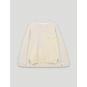 [코데즈컴바인]우븐배색 티셔츠 (CKA-TS381W2)