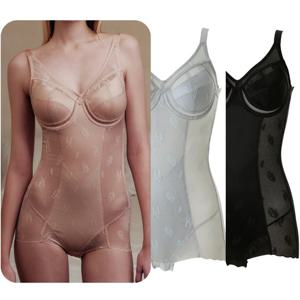 [비너스]A.B컵 올인원 체형보정 미디움타입 런닝형 통풍잘되는 기능속옷 VBTM140AB