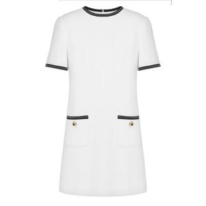 모스키노 숏 원피스 J0422 55170001 White