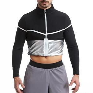 하이넥 긴팔 운동복 남성 조깅 땀복 집업 IS-MS33