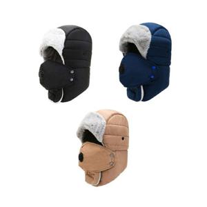 커플패션모자 3컬러 1P 귀덮는 방한모 보온용 입마개