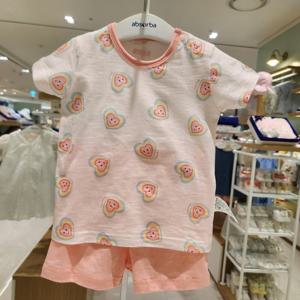 [압소바] (백일돌조카선물)핑하트반소내의(A2B10392)