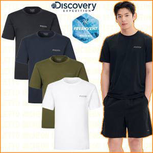 디스커버리 25S 여름신상 프레시벤트 남성 벤프 반팔티셔츠 DMRS65053-ICTT