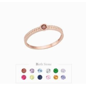 [로이드] 주문제작 엔틱 탄생석 반지 LRS19109G