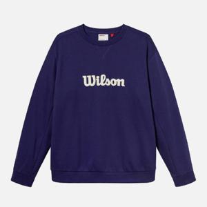 윌슨긴팔티 LQC W241003THT22-BNY 유니 윌슨 빅로고 맨투맨