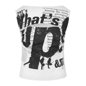 모스키노 민소매 티셔츠 J1211 04412001 Multicolor