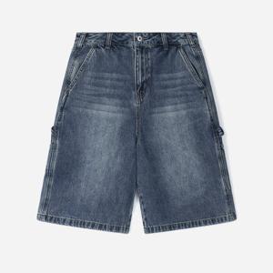 [클라이드]남녀공용 카펜더 블루 와이드 데님 반바지 (FPBDP254U)