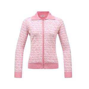 [링스골프]여성 로고패턴 오픈가디건  L21E1SD255-1-1_BP