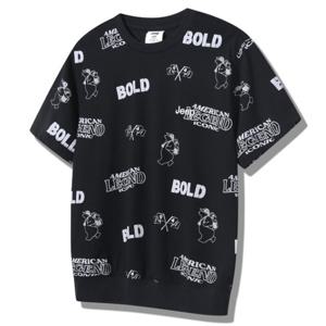 [지프키즈]25신상 남여공용키즈 볼드 배낭곰 전판 반팔KQ2TSU225