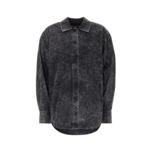 티바이알렉산더왕 셔츠 4WC3241409 018B BLACK