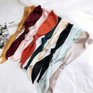 헤어 포인트 스카프 헤어리본 머리끈 데일리 헤어끈