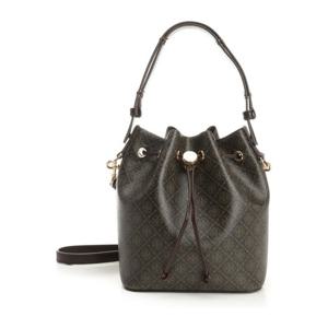 토리버치 T 모노그램 코팅 캔버스 버킷 백 168805 200