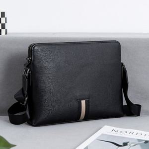 [백스테이]B278CR 남자 천연소가죽 라인 크로스백 데일리백