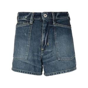25 FW 겐조 로고 패치 데님 쇼트 쇼츠 FD52DS2246B2 TP432473378
