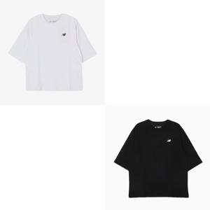 PQC NK9BEB303U-10 ESSENTIAL_스몰로고 7부 티셔츠 2종 택1