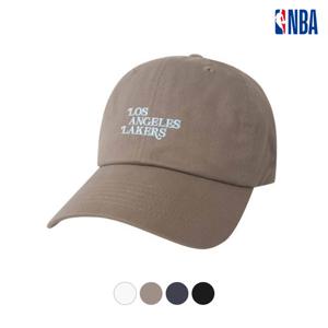 [엔비에이]선물추천 NBA 남녀공용 레터링 자수 소프트 볼캡 모자 N255AP281P