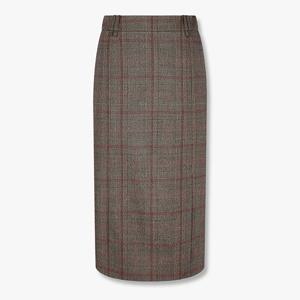 [지컷]폴리 블렌드 더블 루프 H라인 스커트[7255335103]