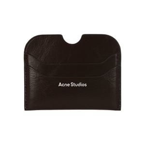 아크네스튜디오 CG0274 CHOCOLATE BROWN (AND) 로고 카드지갑