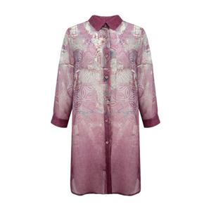 [조순희]그래픽 프린티드 시스루 블라우스 (JNMB252)