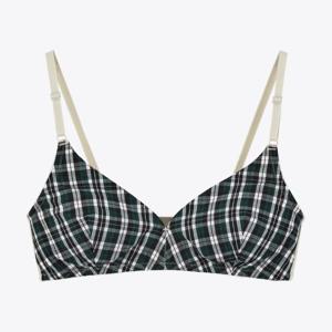 [예스][브라렛] 베이지 멜란지 원단을 매치한 캐쥬얼 삼각브라렛YSWBB341