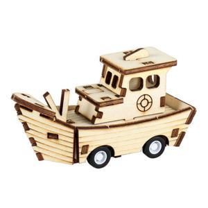 아트박스/퍼즐사랑 아기 목재 입체퍼즐 - 영공방 달려라 어선