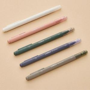 아트박스/오피스큐 롭다 트윈 컬러펜 5색 세트 모나미