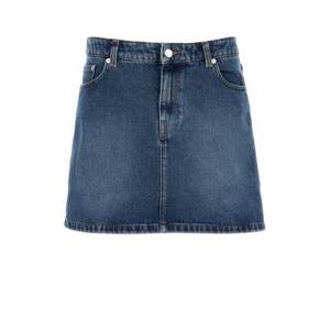 아페쎄 여성 블루 Moss 미니 데님 스커트 COHJLF06374 IAL