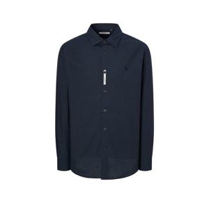 헤지스  25FW  남성 멜란지 린넨혼방 긴팔 캐주얼셔츠 HZSH5C101N1