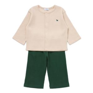 [블루독베이비8] FW25 가디건 상하세트 HJ (45A7067213) (BLUEDOG BABY 유아 출산 백일 선물 도트 강아지