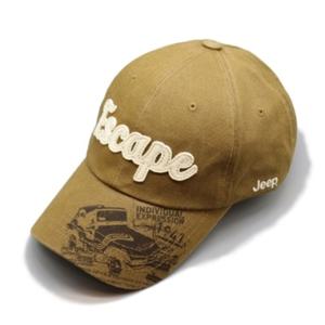 [지프] 남여공용 ESCAPE 아플리케 자수 볼캡 JQ3GCU131