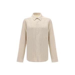릭 오웬스 긴팔 셔츠 RU02E1292MLC 21 Beige