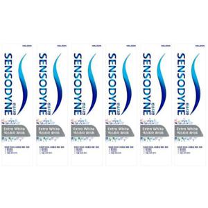 센소다인 엑스트라 화이트 치약 120g x 6개 화이트닝 민감성 코스트코 치약