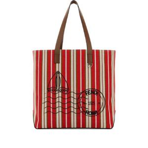 25 FW 펜디 미디엄 스트라이프 포스티지 스탬프 토트 백 7VA657AUGU TP439909521