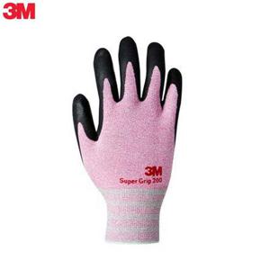 코팅장갑 칼라장갑 3M 200 슈퍼그립 핑크 3M장갑 안전장갑 코팅장갑 산업용장갑 공업용장갑