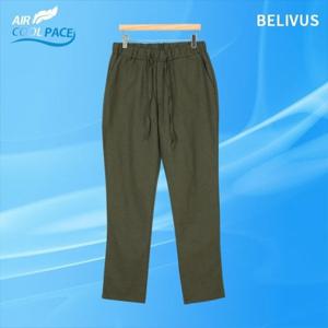 빌리버스 남자 바지 린넨 밴딩 여름 스판 팬츠 BBJ001