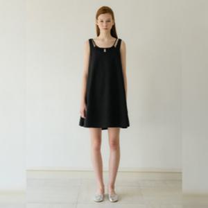 [올리브데올리브]슬리브리스 플레어 미니 원피스 (OH5MO600-GB)