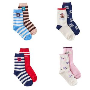 [블루독8-키즈] 4종택1 블루 스트라이프 2종단말세트 데일리삭스 양말 조카세돌선물 초등학생 25A1981004