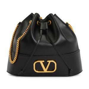 발렌티노 브이로고 시그니처 여성 체인 버킷백 7W2P0T83HPF 0NO