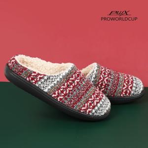 [PWX]프로월드컵 크리스 방한 털실내화(RD)
