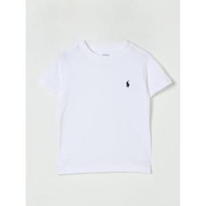 키즈 폴로 랄프로렌 티셔츠 322832904 035 White
